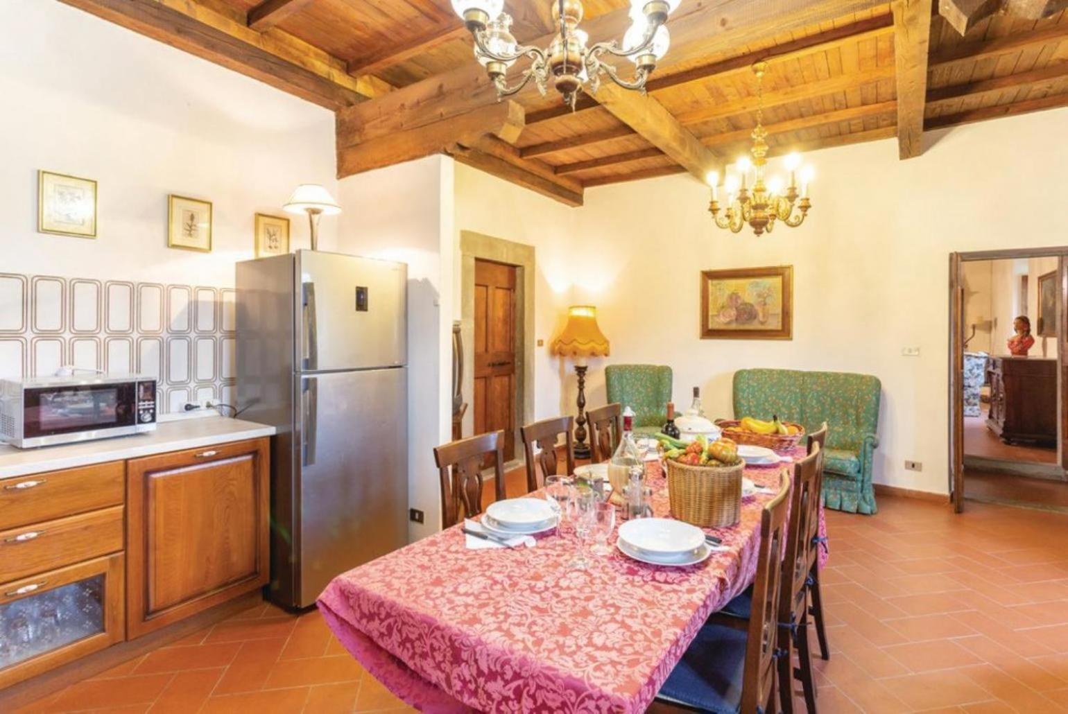 Villa Il Castello Ortignano Raggiolo 外观 照片